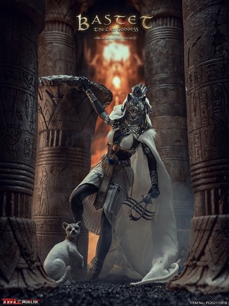 Figurka Bastet The Cat Goddess Action Figure 1/6 White Edition