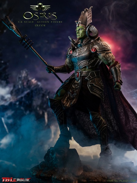 Figurka Osiris Action Figure 1/6 Green Edition