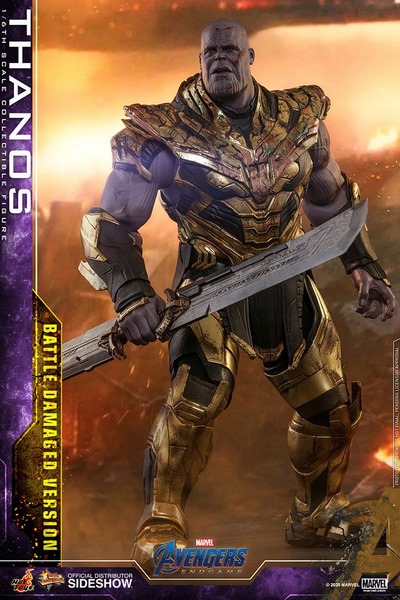 Figurka Thanos Battle Damaged Version - Avengers: Endgame Movie Masterpiece Action Figure 1/6
