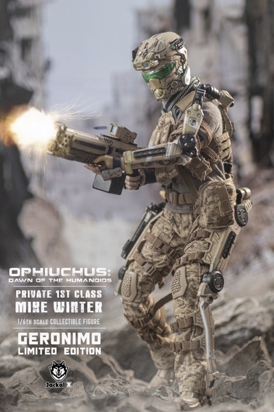 Figurka Private 1st Class Mike Winter (Geronimo Version) - Ophiuchus : The Dawn Of Humanoid 1/6 Action Figure