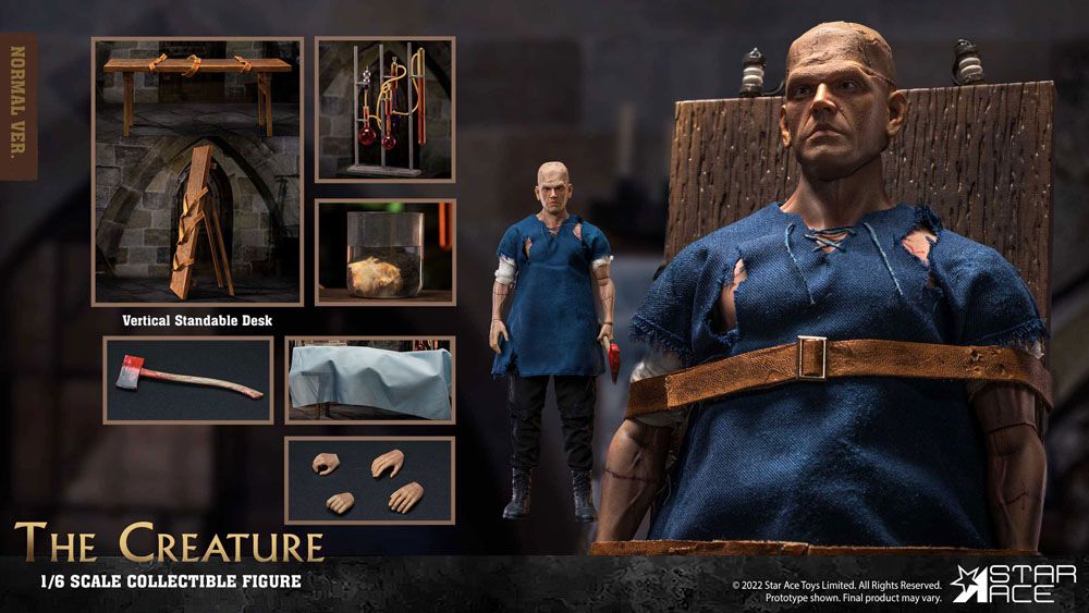 Figurka The Creature Deluxe Version - The Horror of Frankenstein My Favourite Movie Action Figure 1/6