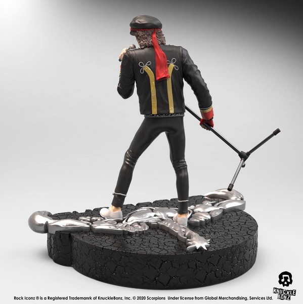 Soška Klaus Meine Limited Edition - Scorpions Rock Iconz Statue