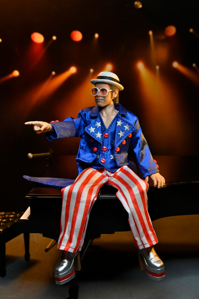 Figurka Elton John Clothed Action Figure Live in '76 Deluxe Set