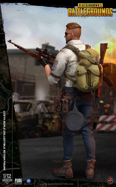 Figurka The Lone Survivor - PlayerUnknown’s Battlegrounds 1/12 Scale Figure