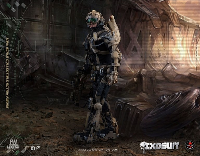 Figurka Exosuit Armor Suit Test-01 1/6 Action Figure