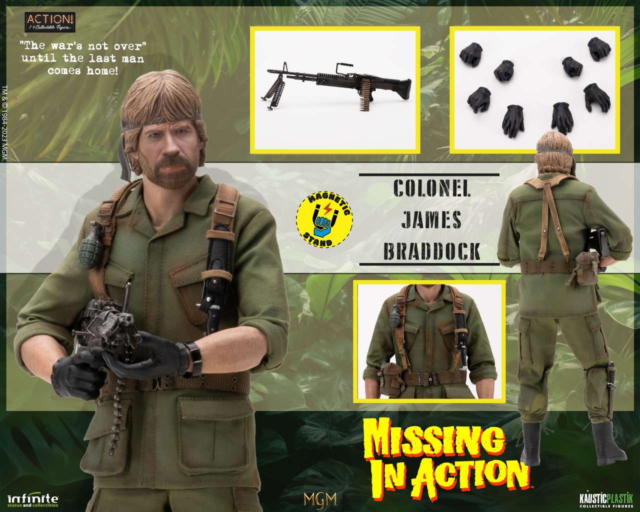 Figurka Colonel James Braddock - Missing In Action 1/6 Action Figure
