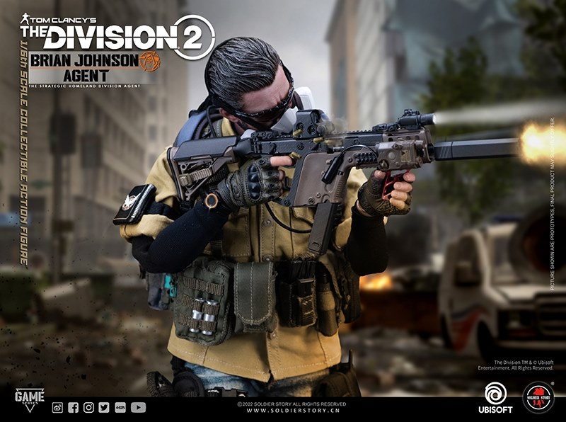 Figurka Brian Johnson Agent - Tom Clancy's The Division 2 Action Figure 1/6