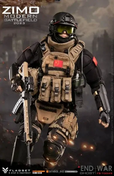 Figurka Zimo - Call Of Duty (Modern Battlefield : End War) 1/6 Action Figure