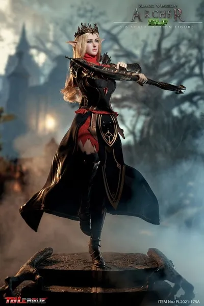 Figurka Elf Archer Action Figure 1/6 Black Edition