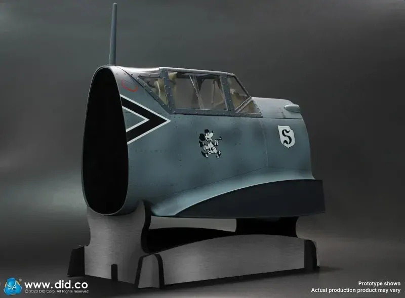 Diorama BF109 Cockpit (Grey) 1/6