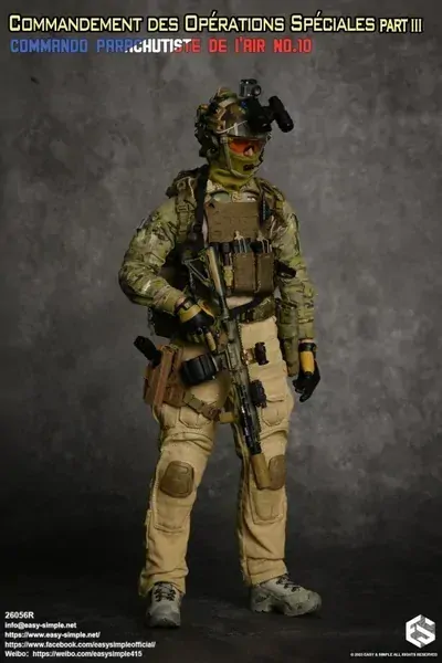 Figurka Commando Parachutiste De l'Air No.10 Action Figure 1/6