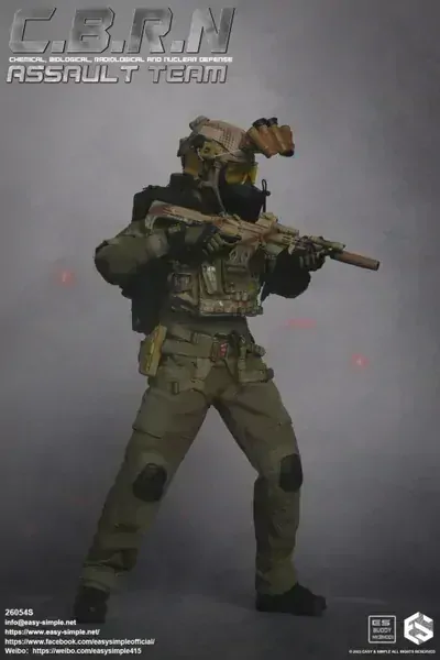 Figurka C.B.R.N. Assault Team 1/6 Action Figure