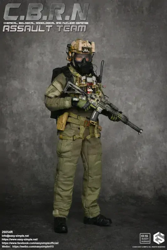 Figurka C.B.R.N. Assault Team 1/6 Action Figure