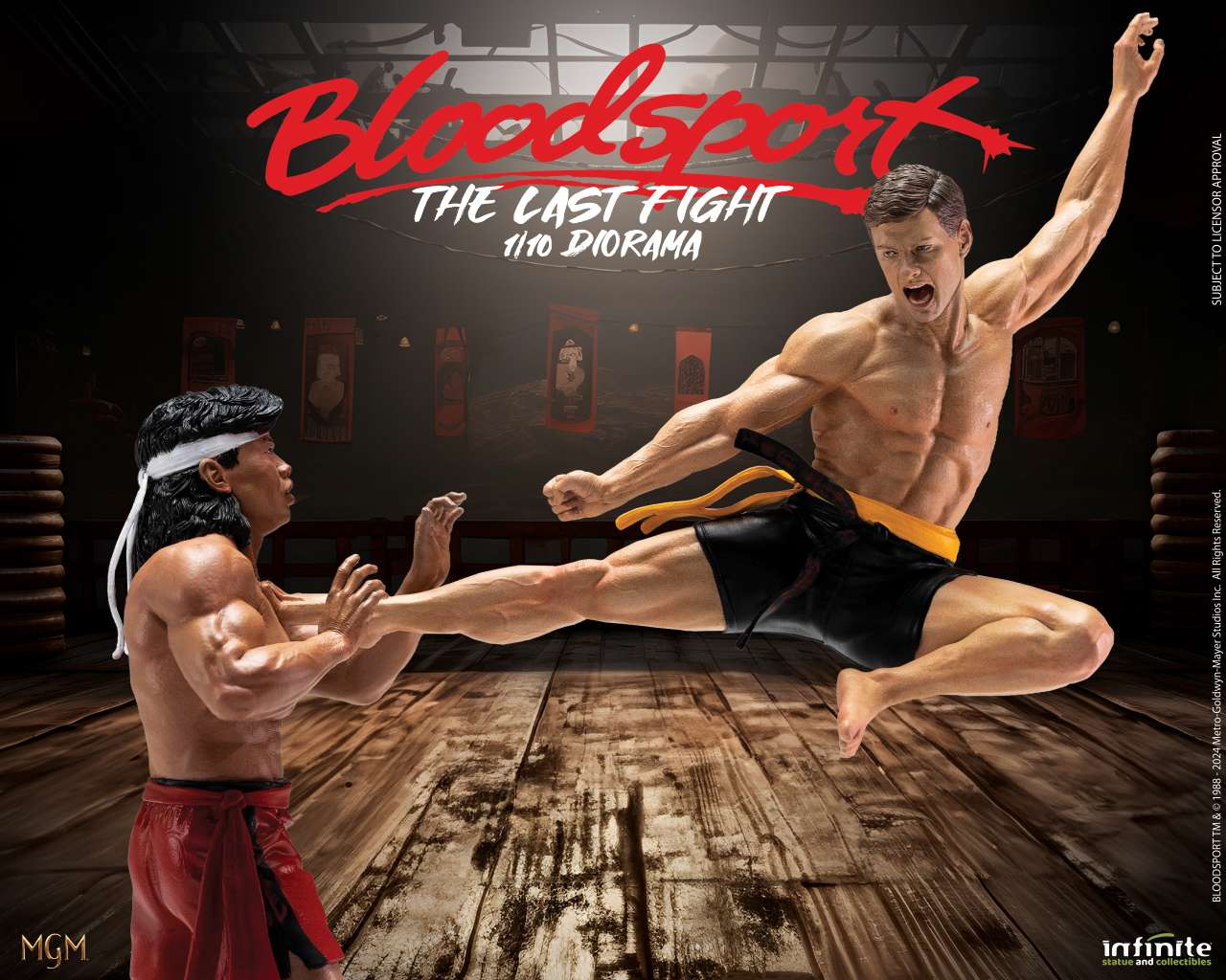 Soška Bloodsport The Last Fight 1/10 Diorama Statue