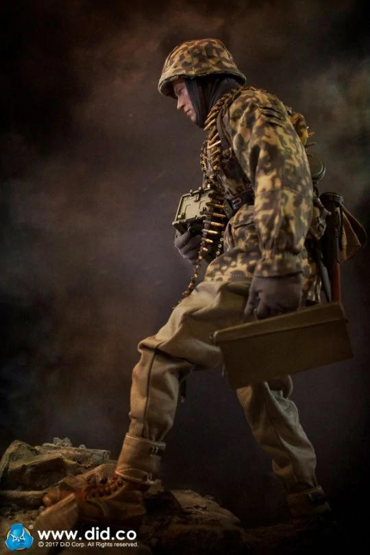 Figurka Baldric - SS-Panzer-Division MG34 Gunner 1/6 Action Figure