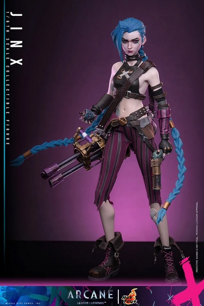 Figurka Jinx - Arcane: League of Legends 1/6 Action Figure
