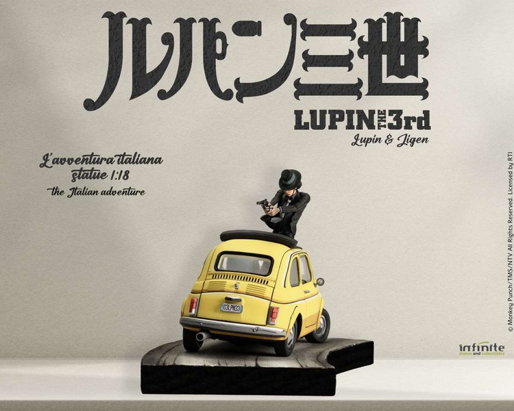 Soška Lupin & Jigen - Lupin the 3rd: The Italian Adventure 1/18 Statue