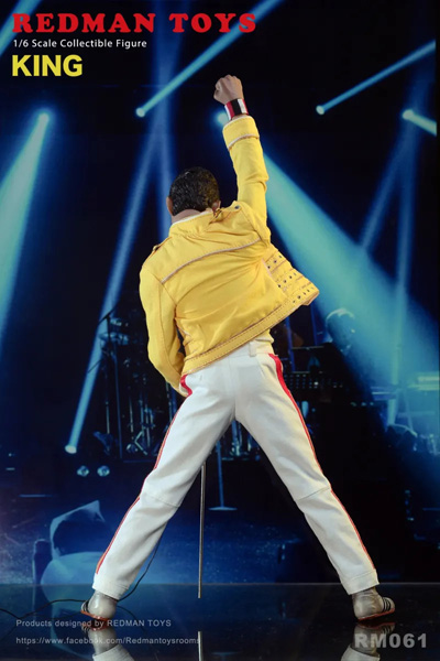 Figurka Freddie Mercury (King) - Queen 1/6 Action Figure
