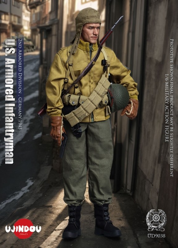 Figurka U.S. Army Armored Infantryman - 2nd Armored Division Germany 1945 1/6 Action Figure