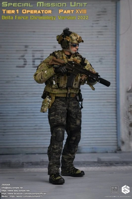 Figurka SMU Tier 1 Operator Part XVIII - Delta Force Chronology 1/6 Action Figure