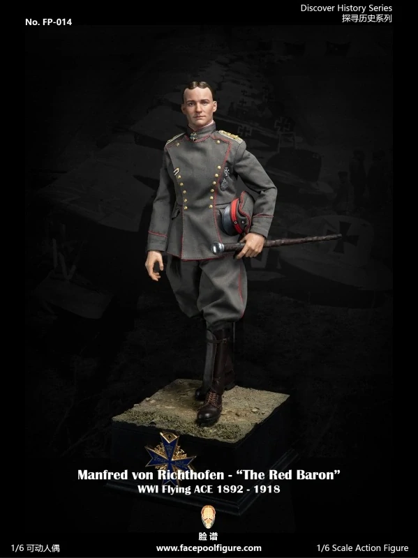 Figurka Manfred Von Richthofen The Red Baron - Flying ACE 1892-1918 Action Figure 1/6