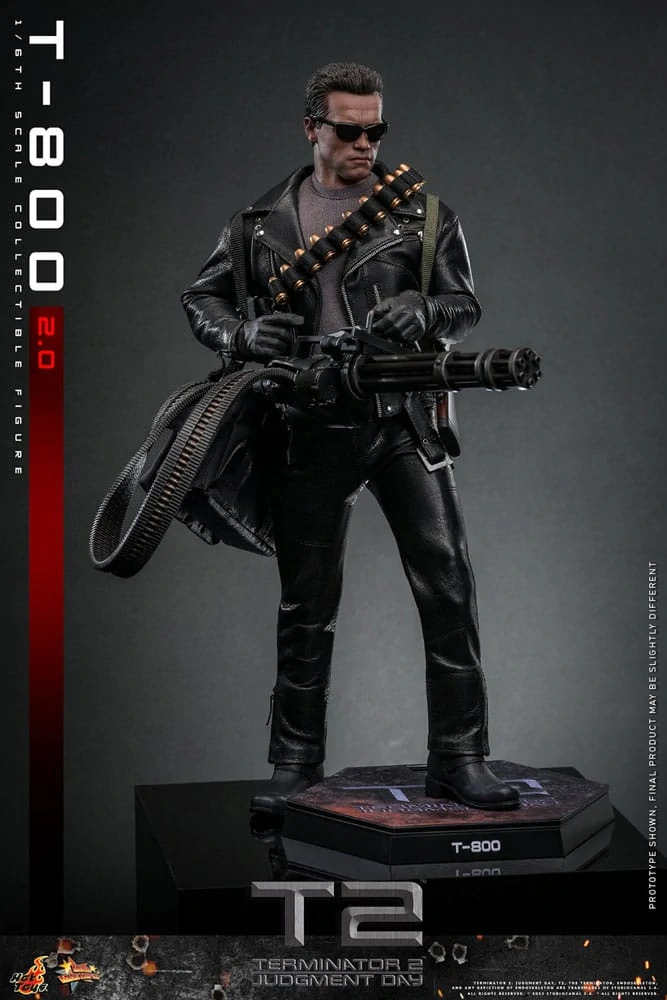 Figurka  T-800 2.0 - Terminator 2 Movie Masterpiece Action Figure 1/6