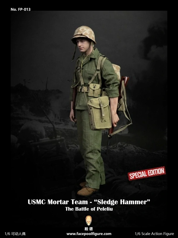 Figurka Eugene Sledge - The Pacific (USMC Mortar Team Sledge Hammer) 1/6 Action Figure