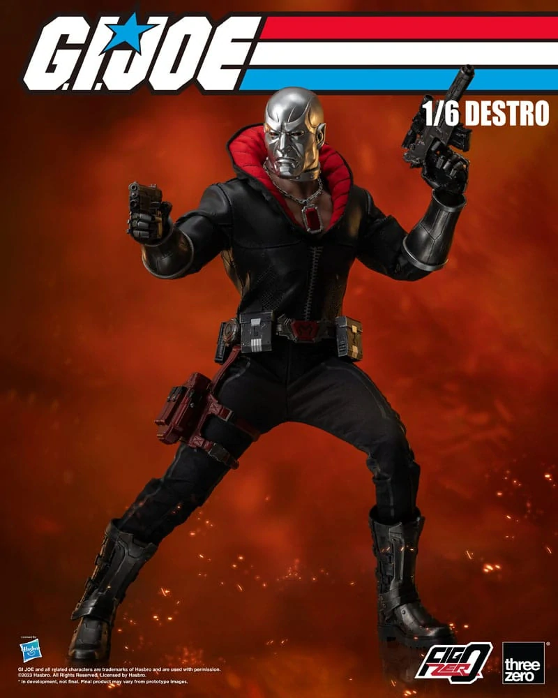 Figurka Destro - G.I. Joe FigZero Action Figure 1/6