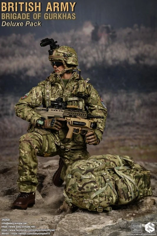 Figurka Brigade of Gurkhas - British Army 1/6 Deluxe Action Figure