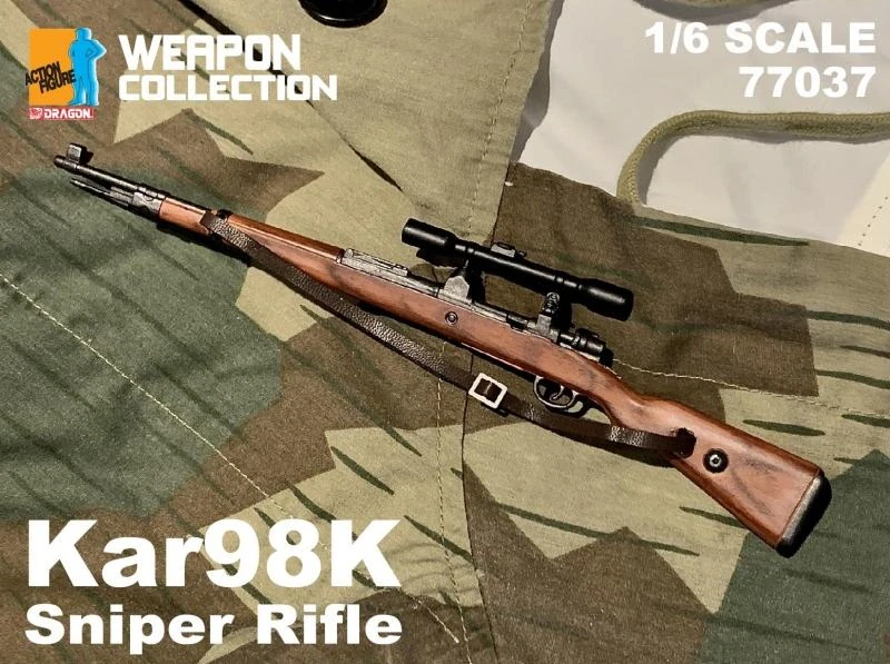 Zbraň pro 1/6 figurky Karabiner 98k Rifle (Brown)