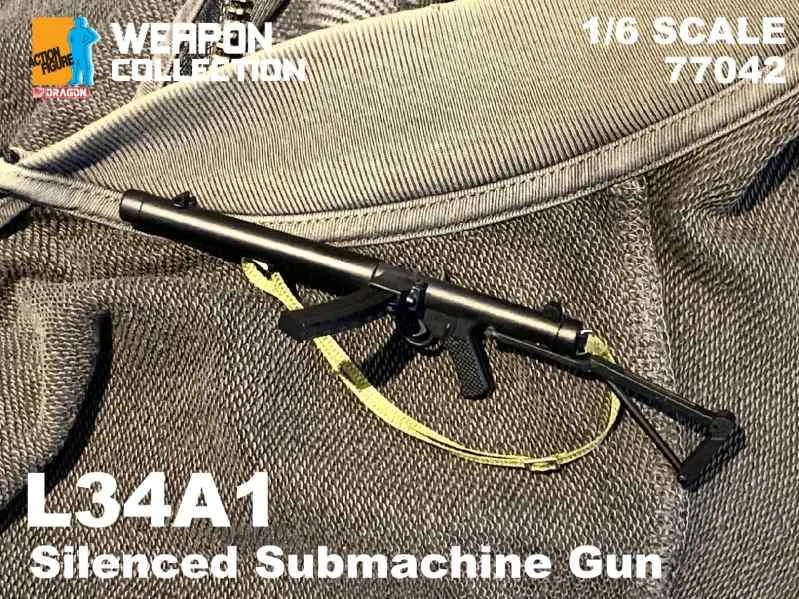 Zbraň pro 1/6 figurky L34A1 Submachine Gun