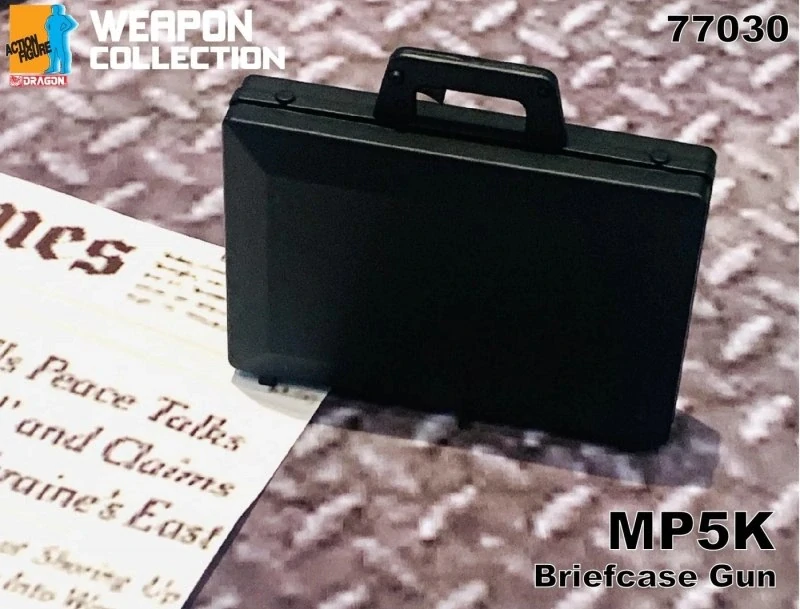 Zbraň pro 1/6 figurky MP5K Submachine Gun Briefcase (Black)