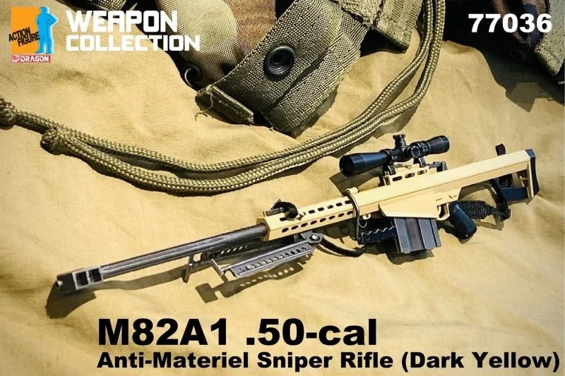 Zbraň pro 1/6 figurky Caliber 50 M82A1 Anti-Materiel Sniper Rifle