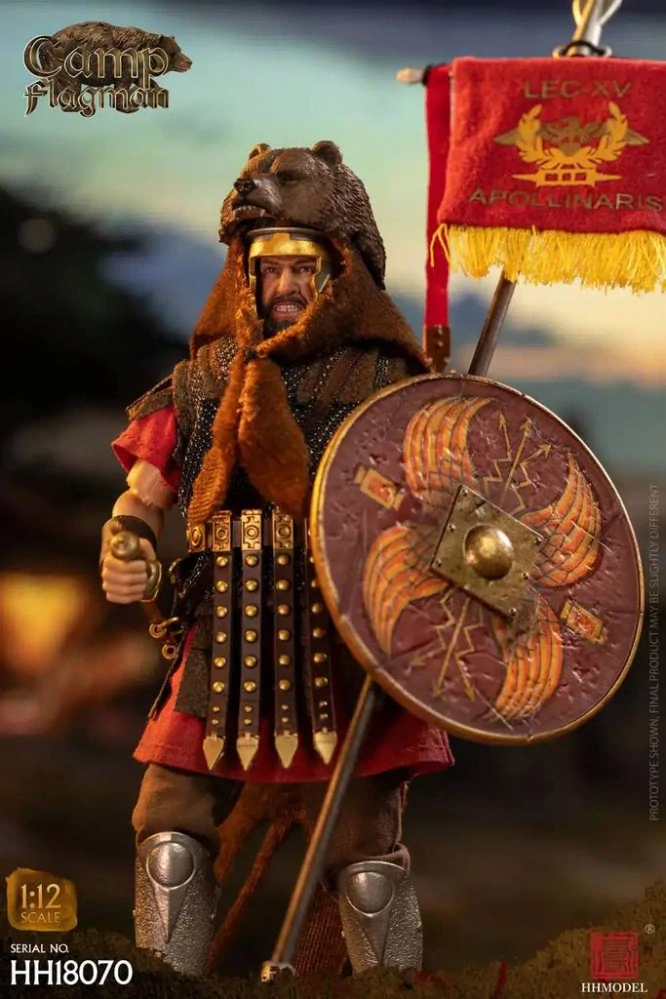 Figurka Roman Camp Flagman 1/12 Action Figure