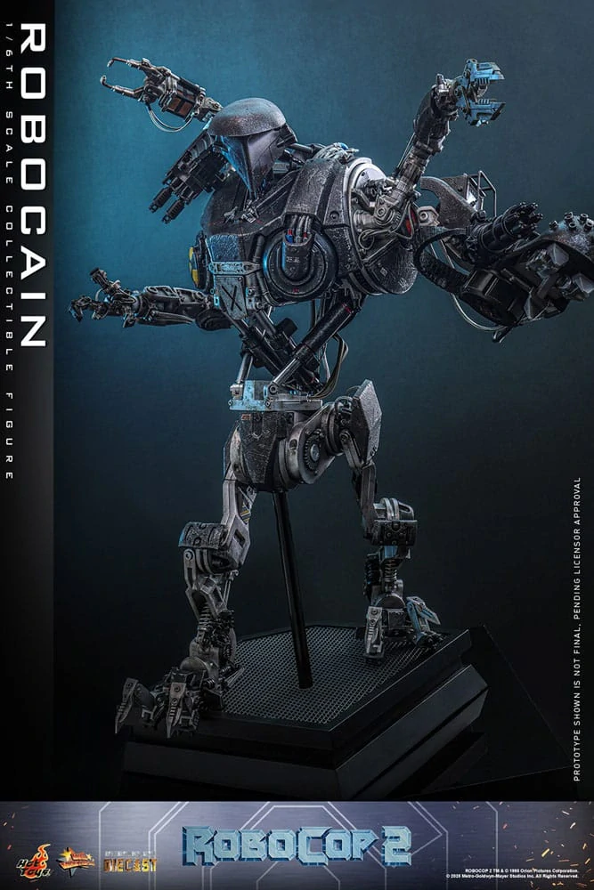 Figurka RoboCain - RoboCop 2 Movie Masterpiece Diecast Action Figure 1/6