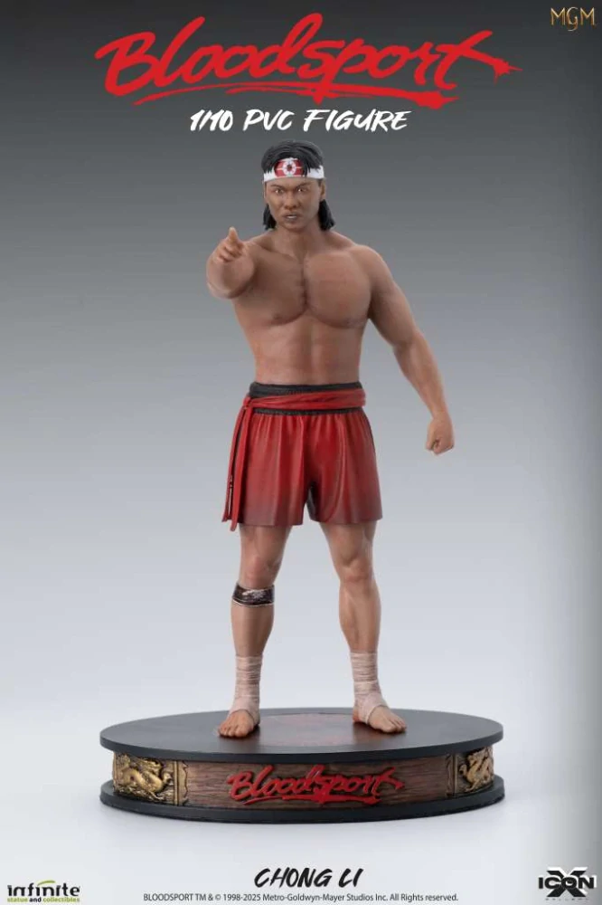 Soška Chong Li - Bloodsport 1/10 PVC Figure Icon X