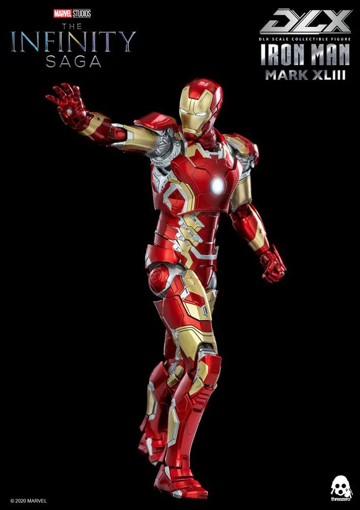 Figurka Iron Man Mark 43 - Infinity Saga DLX Action Figure 1/12