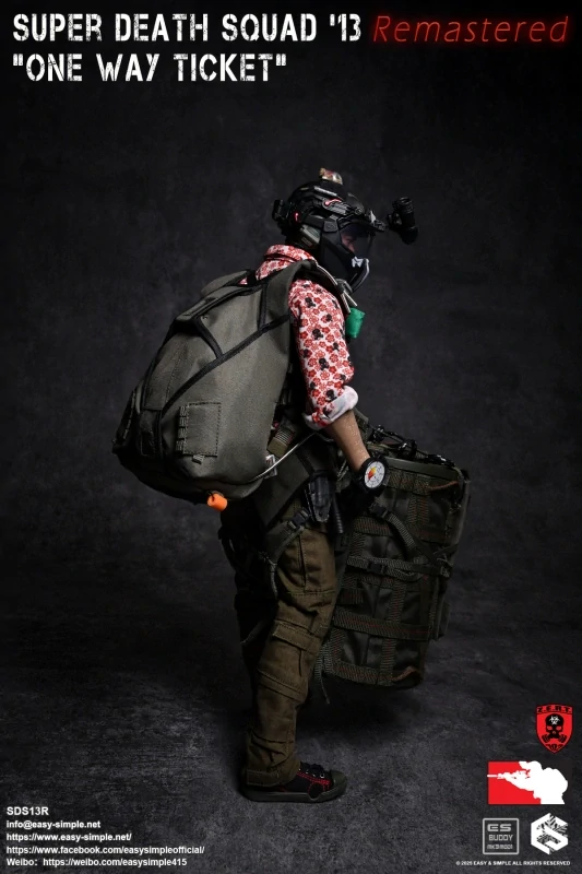 Figurka Super Death Squad 13 Remastered - "One Way Ticket" 1/6 Action Figure