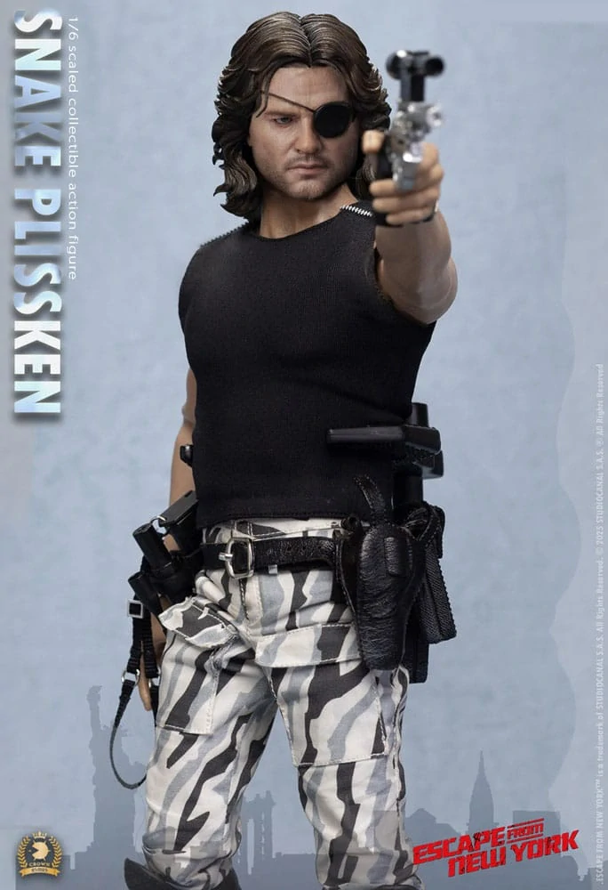 Figurka Snake Plissken (Sculpted Hair) - Escape from New York 1/6 Action Figure