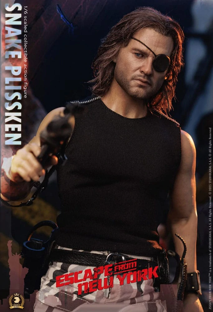 Figurka Snake Plissken (Real Hair) - Escape from New York 1/6 Action Figure