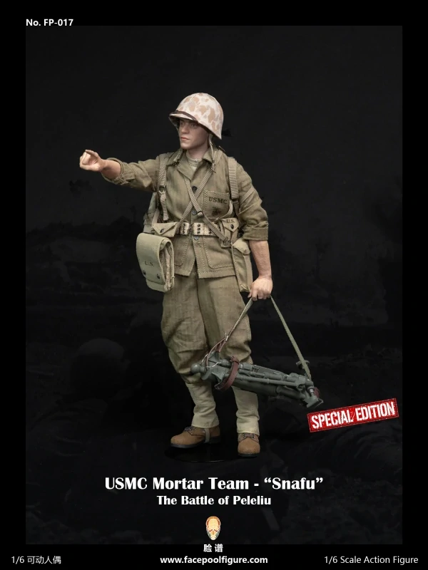 Figurka Merriell "Snafu" Shelton - The Pacific (USMC Mortar Team) 1/6 Action Figure