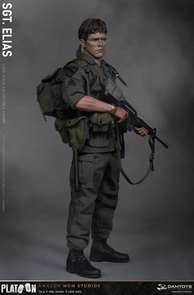 Figurka Sergeant Elias - Platoon 1/6 Action Figure