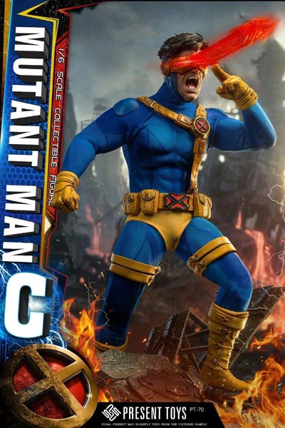 Figurka Cyclops (Mutant Man C) Deluxe Version - Marvel X-Men 1/6 Action Figure