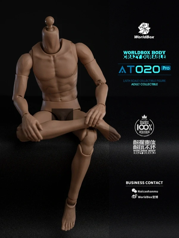 Tělo pro 1/6 figurky Durable Caucasian Male Body