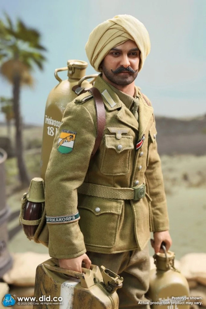 Figurka Supply Duty Ishaan & Panzer Commander Stauffenberg -  WWII German Africa Corps 1/6 Action Figure