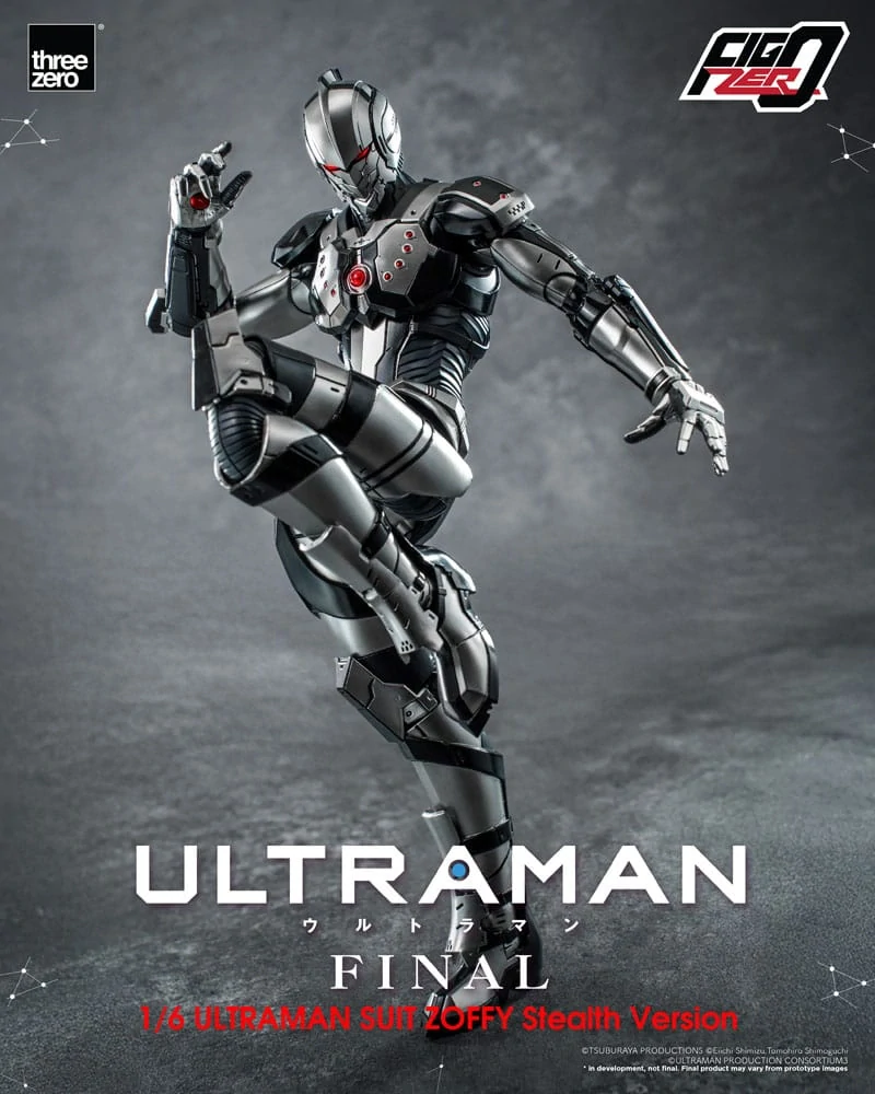 Figurka Ultraman Suit Zoffy Stealth Version - Ultraman Final FigZero Action Figure 1/6
