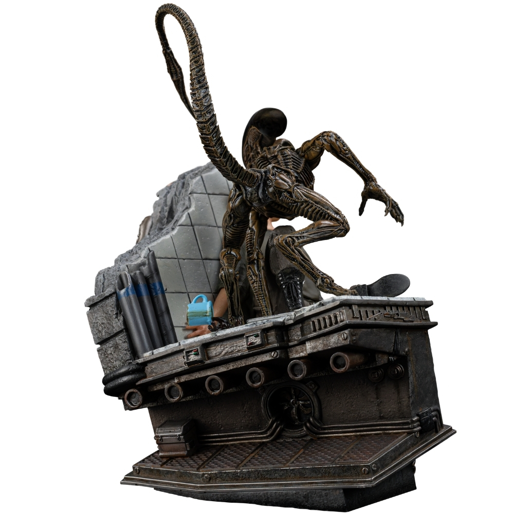 Soška Ellen Ripley And Dog Alien - Alien 3 Art Scale 1/10