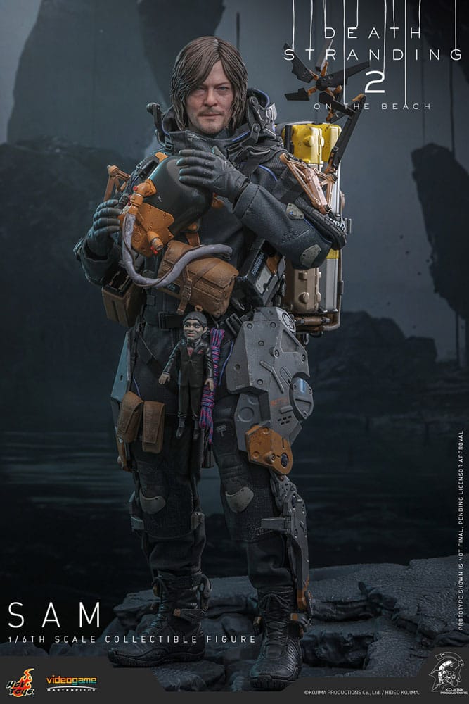 Figurka Sam - Death Stranding 2: On the Beach Videogame Masterpiece Action Figure 1/6