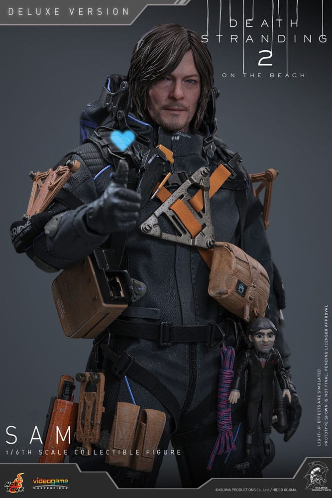 Figurka Sam (Deluxe Version) - Death Stranding 2: On the Beach Videogame Masterpiece Action Figure 1/6