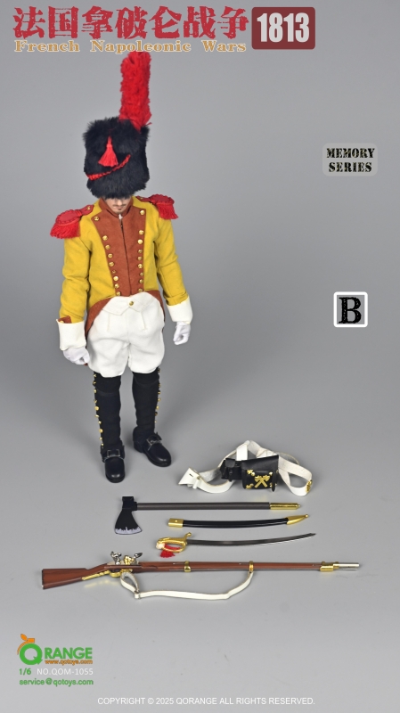 Sada příslušenství pro 1/6 figurku French Napoleonic Wars 1813 Set